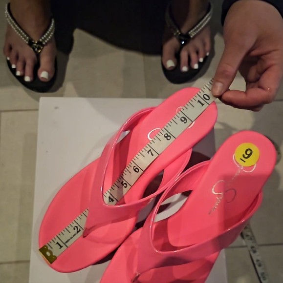 Wedge thong sandals - Picture 3 of 3